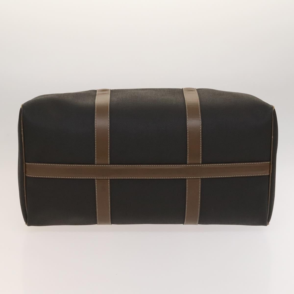 Dunhill Boston Bag PVC Brown Auth am8180