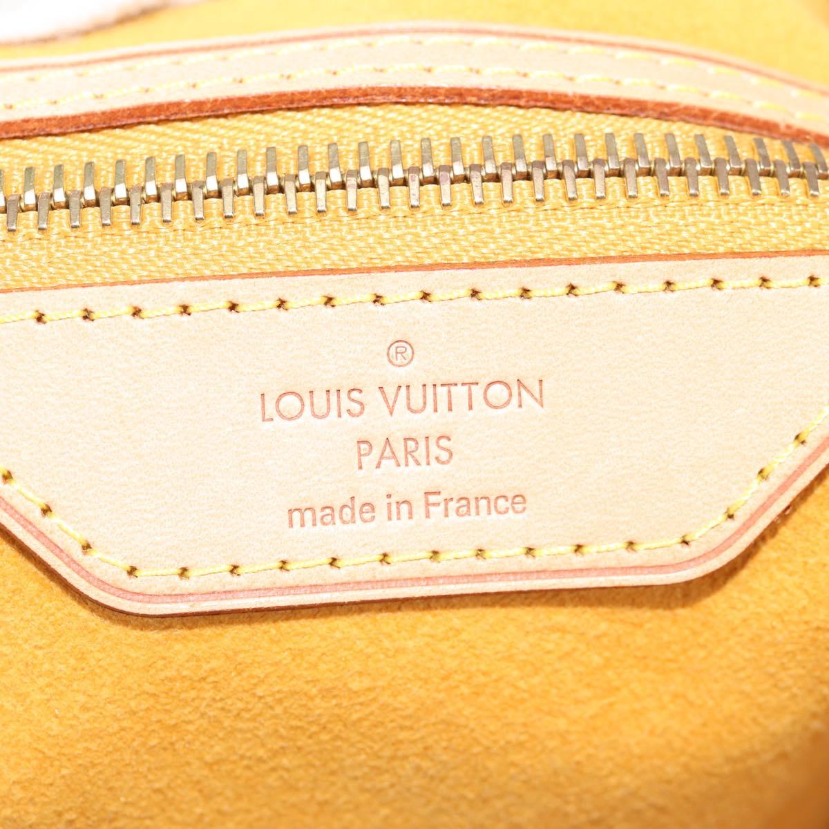 LOUIS VUITTON Monogram Denim XL Shoulder Bag Blue M95515 LV Auth am8184SM