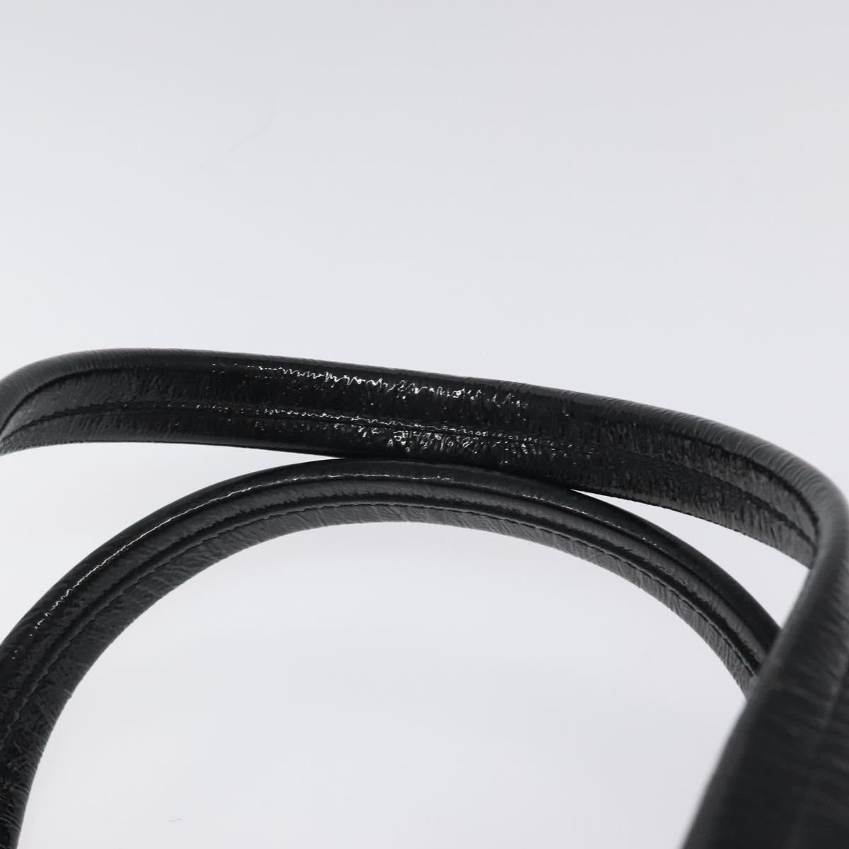 BURBERRY Nova Check Tote Bag Nylon Black Auth am8192