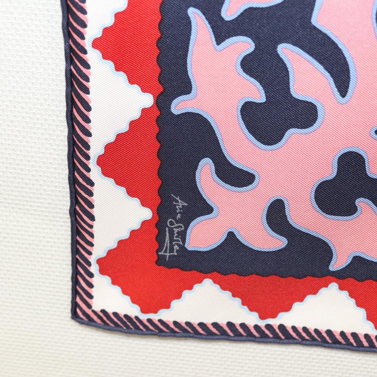 HERMES Carre 90 Scarf ""Appaloosa des Steppes"" Silk Purple Auth am8221