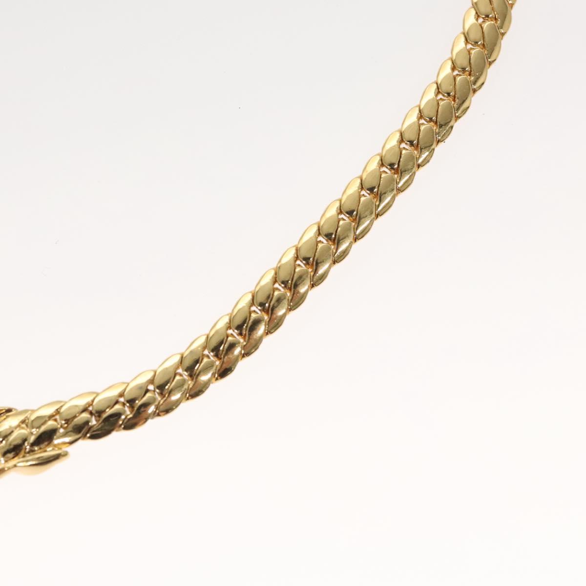 TRIFARI Necklace metal Gold Auth am8232
