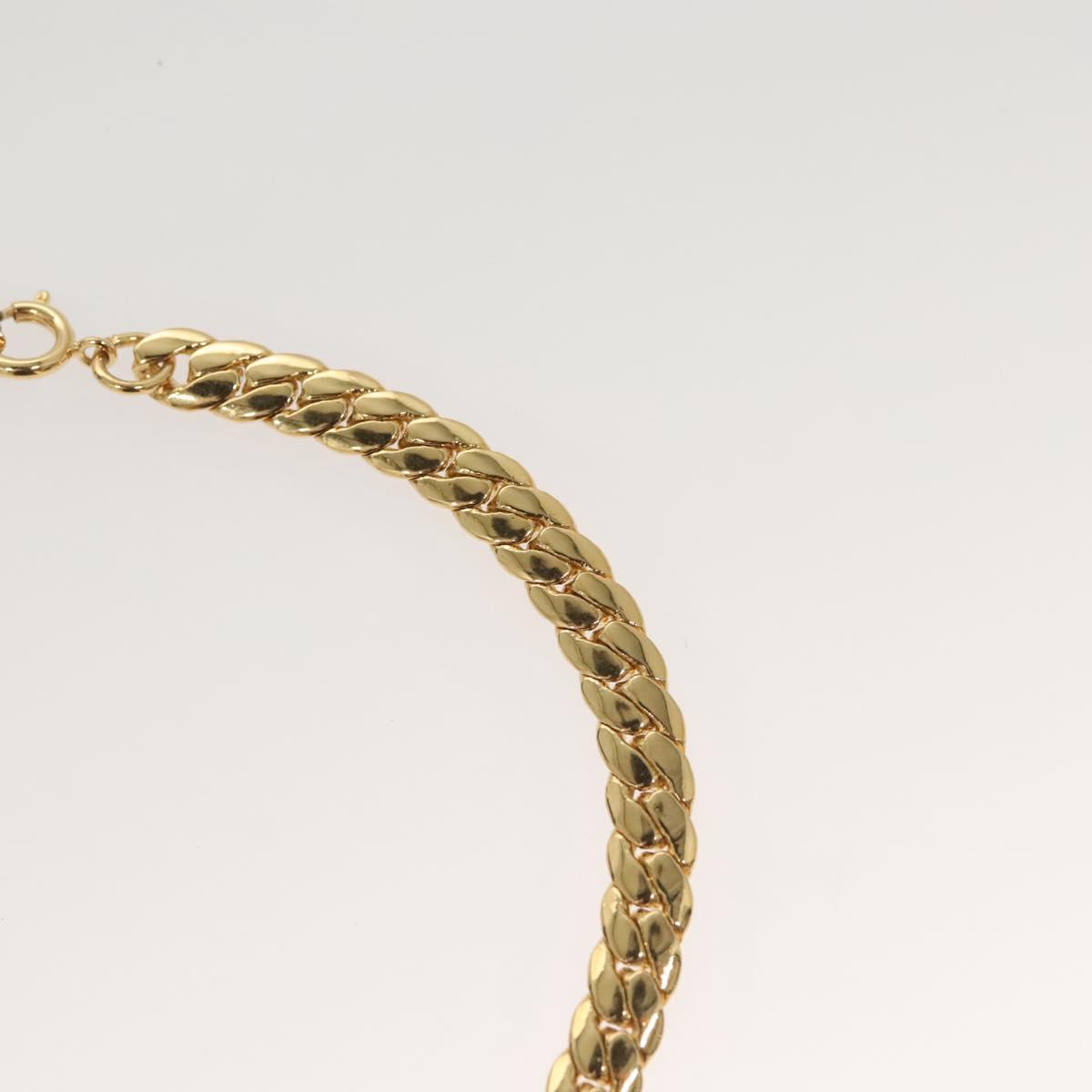 TRIFARI Necklace metal Gold Auth am8232