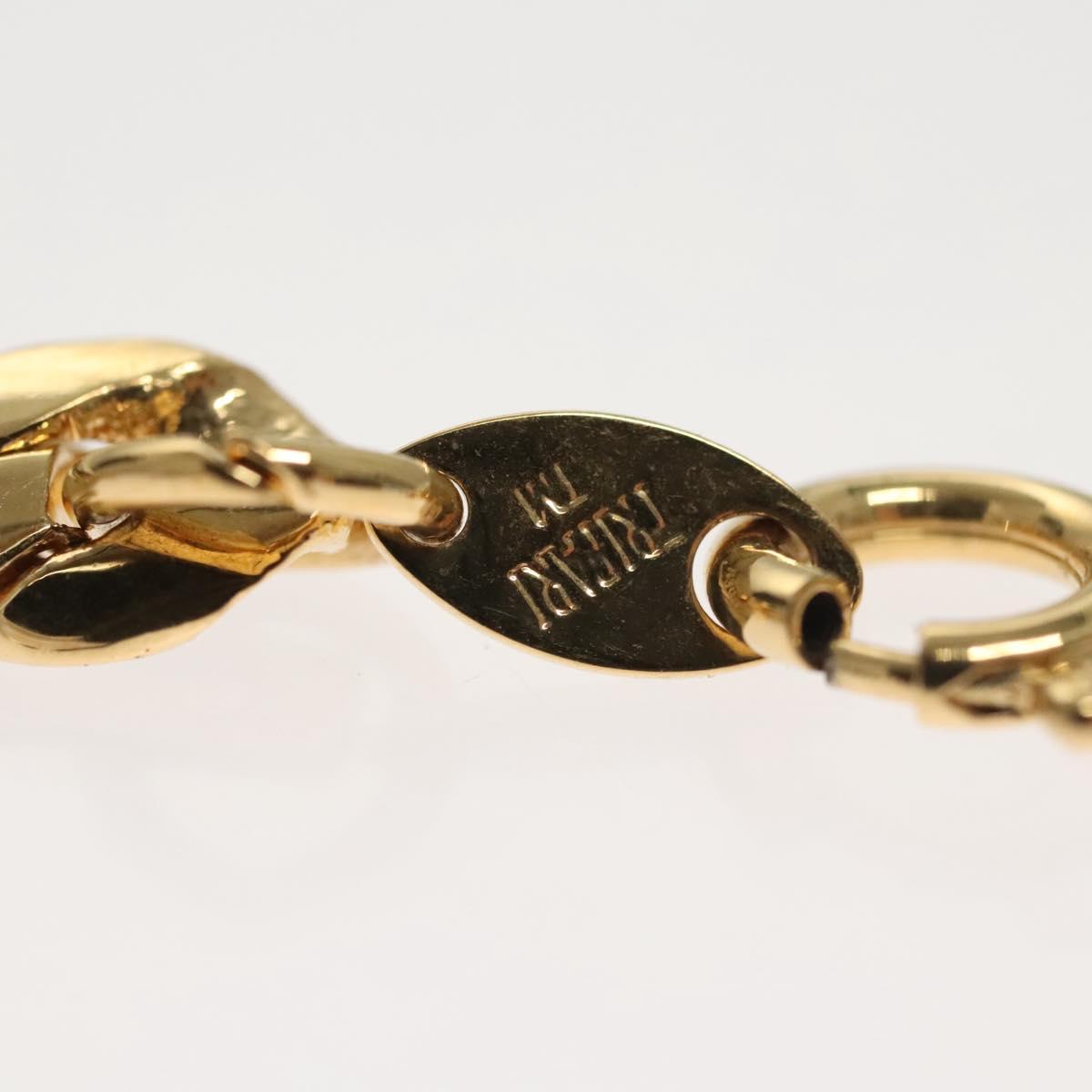 TRIFARI Necklace metal Gold Auth am8232