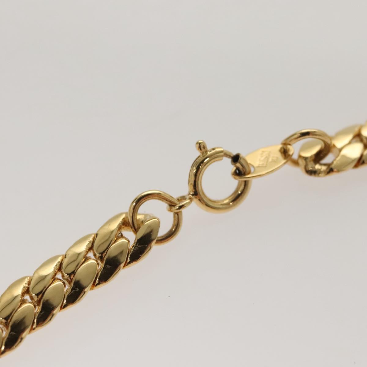 TRIFARI Necklace metal Gold Auth am8232