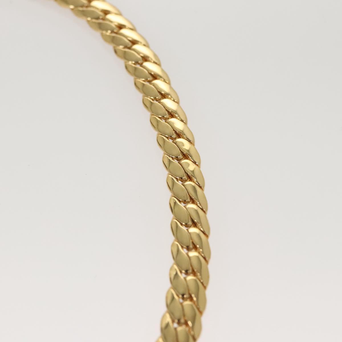 TRIFARI Necklace metal Gold Auth am8232