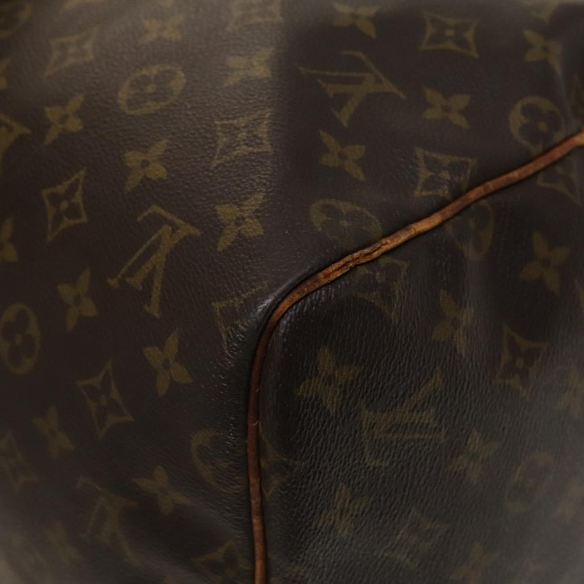 LOUIS VUITTON Monogram Keepall 55 Boston Bag M41424 LV Auth am8247