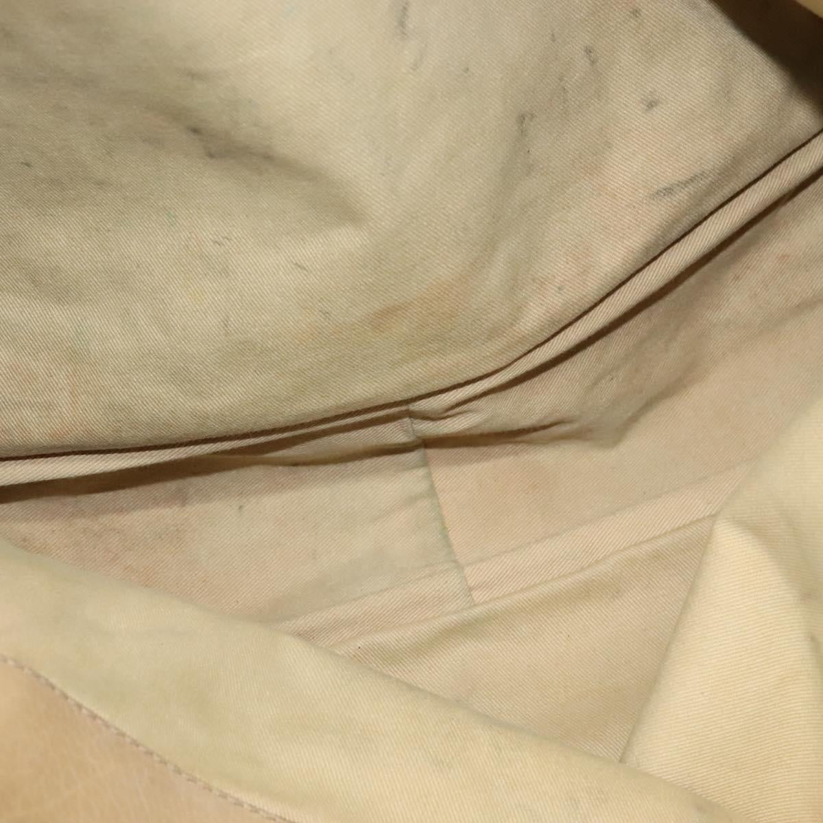 Chloe Paddington Tote Bag Leather Beige Auth am8249