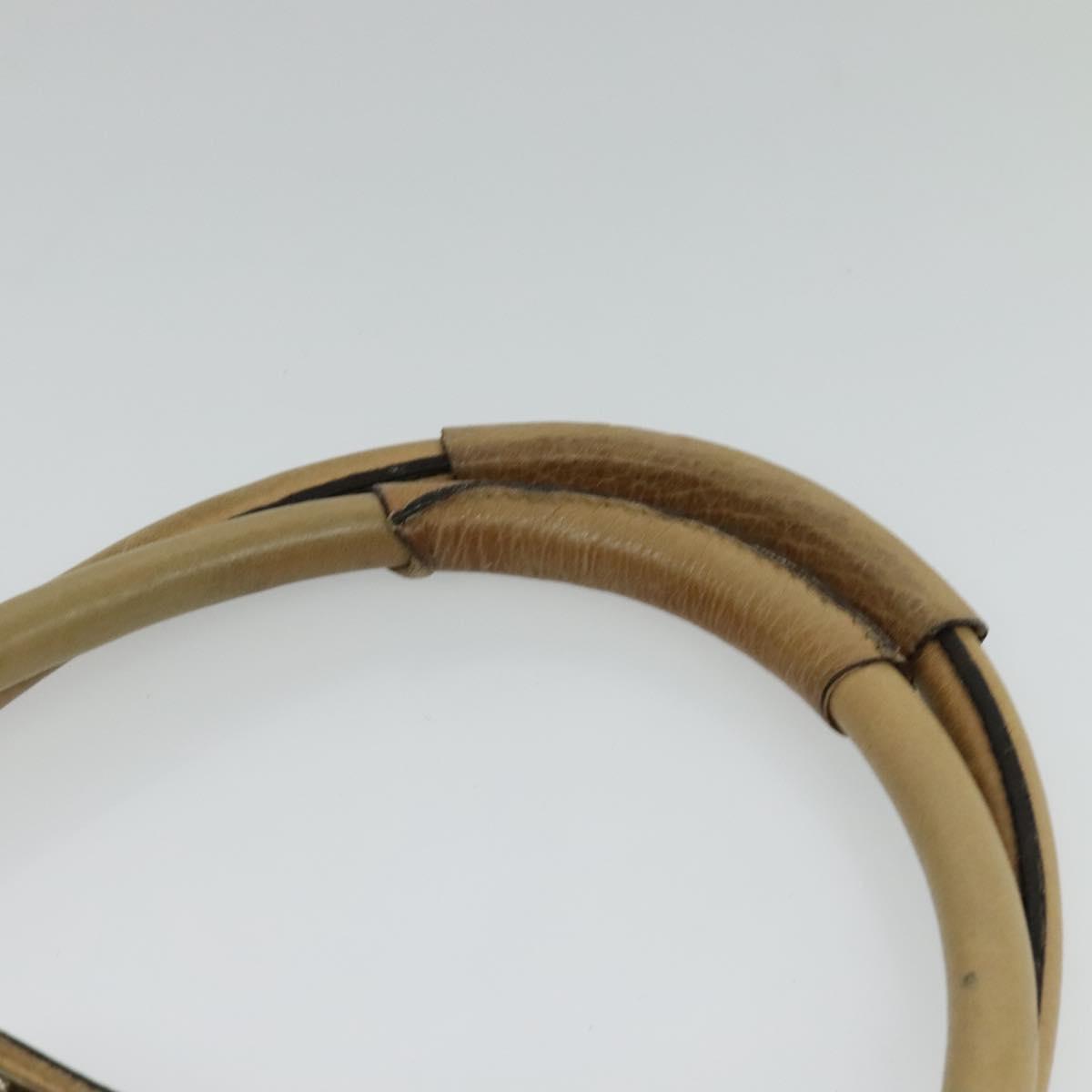 Chloe Paddington Tote Bag Leather Beige Auth am8249