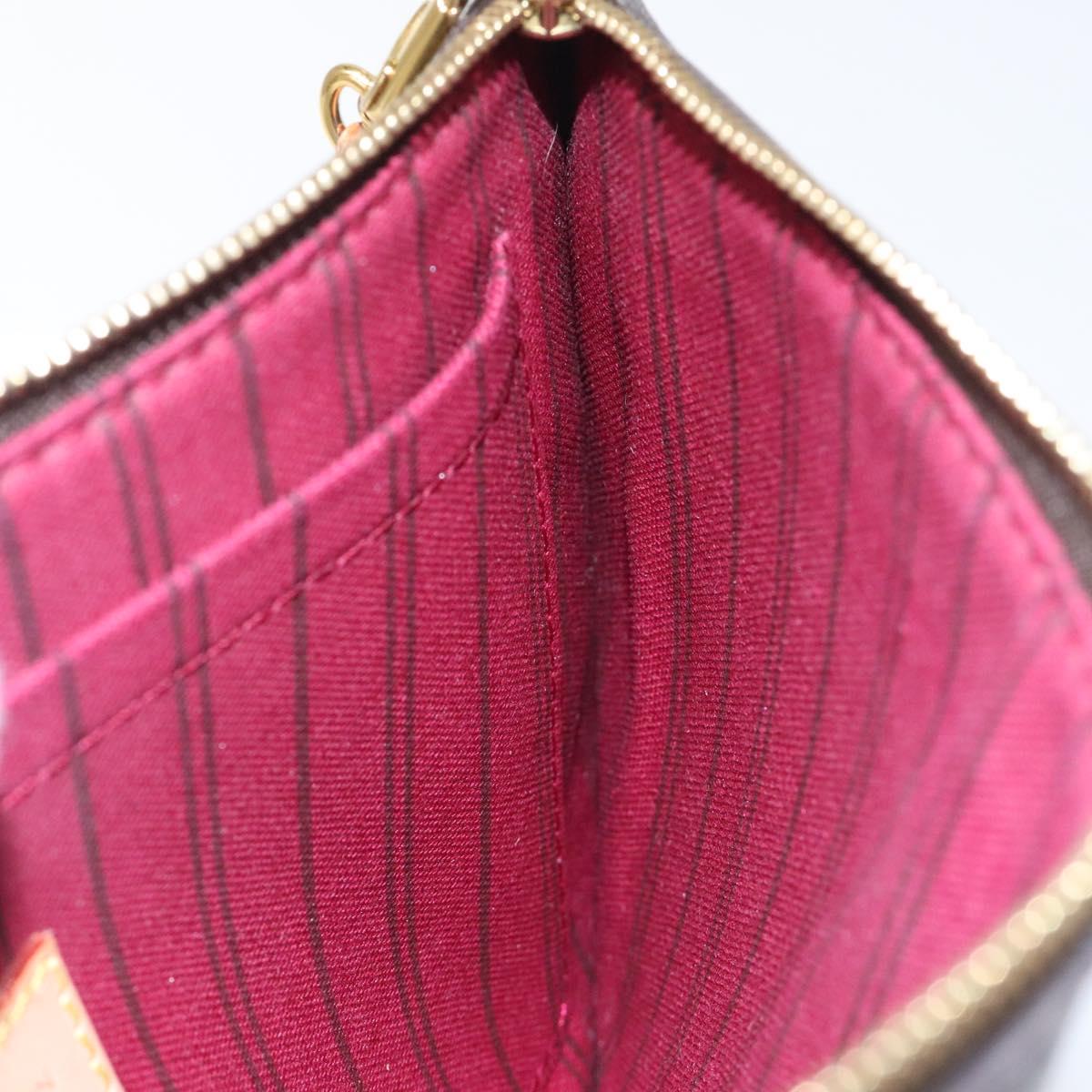 LOUIS VUITTON Monogram Neverfull MM Pouch Accessory Pouch LV Auth am8254