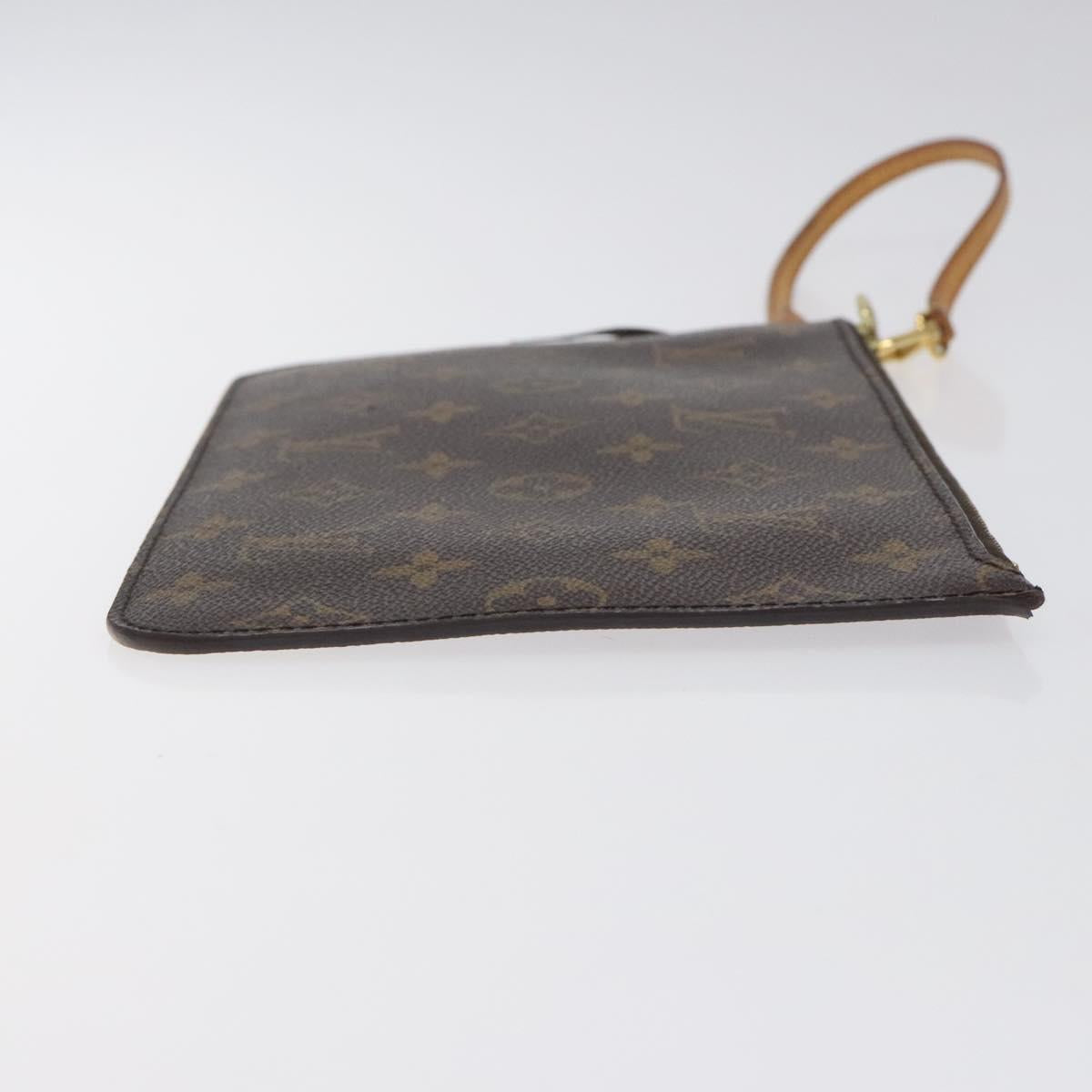 LOUIS VUITTON Monogram Neverfull MM Pouch Accessory Pouch LV Auth am8254
