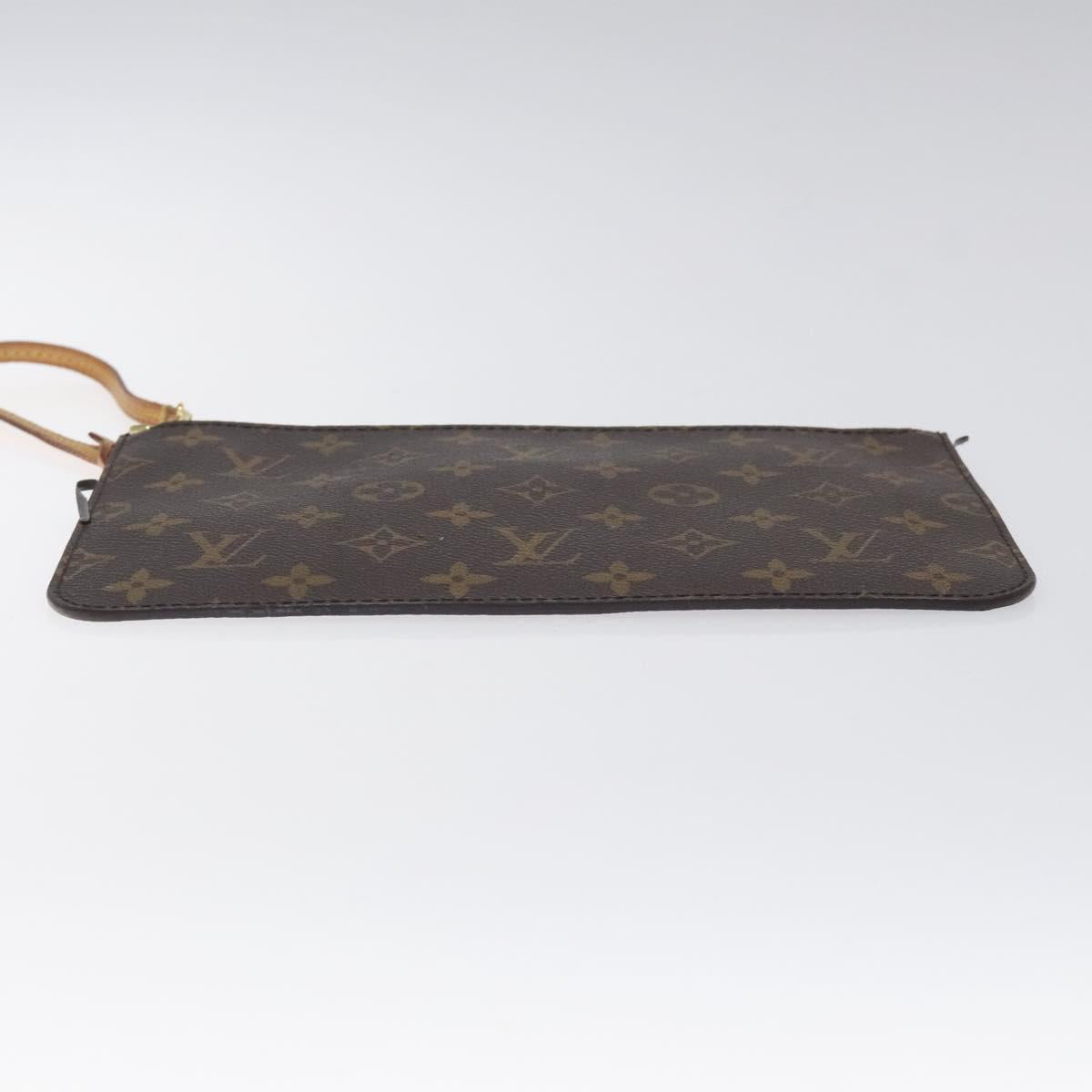 LOUIS VUITTON Monogram Neverfull MM Pouch Accessory Pouch LV Auth am8254