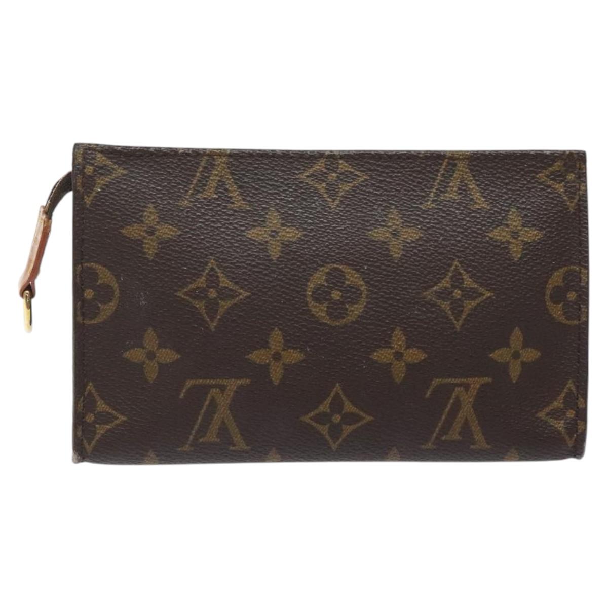 LOUIS VUITTON Monogram Bucket PM Accessory Pouch LV Auth am8255