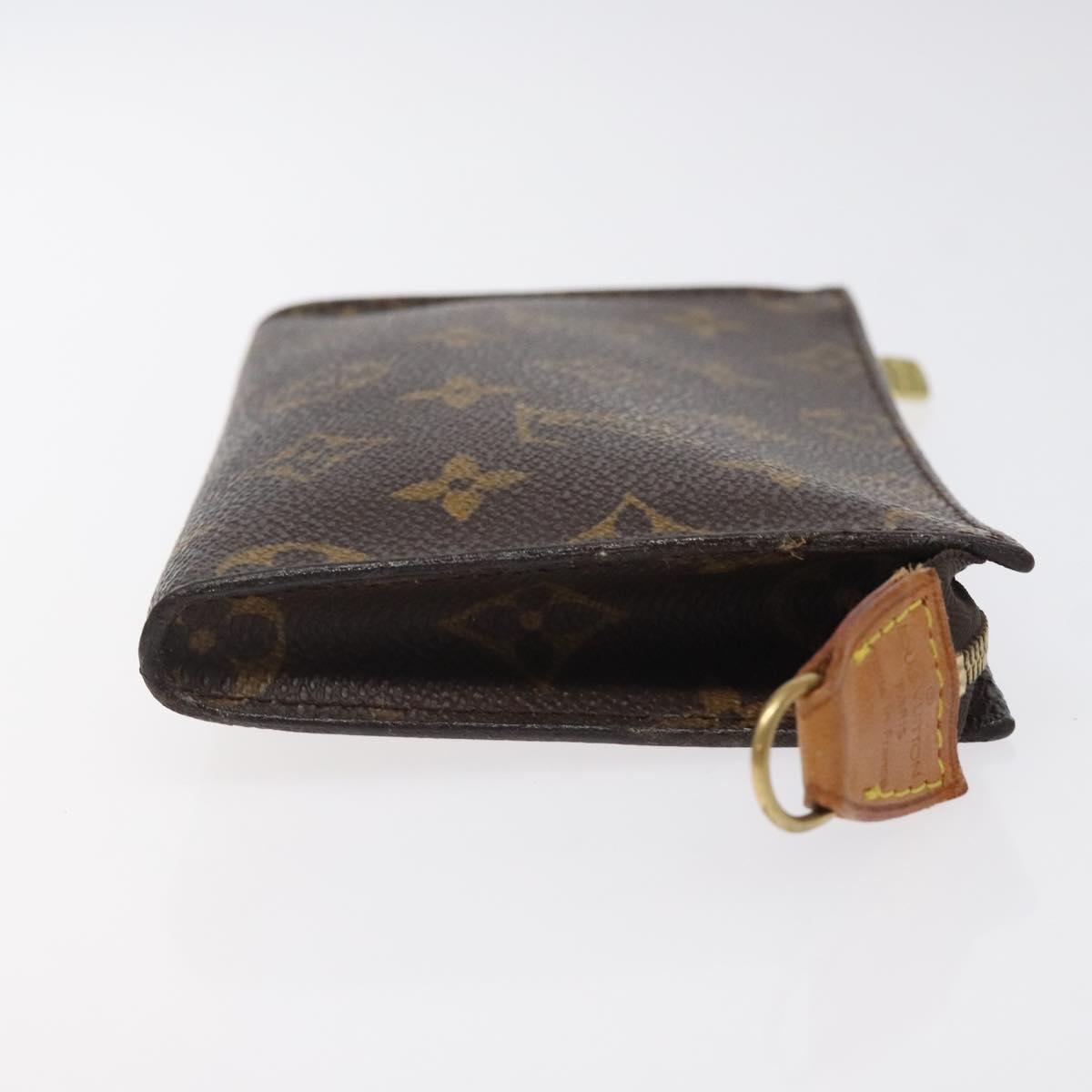 LOUIS VUITTON Monogram Bucket PM Accessory Pouch LV Auth am8256