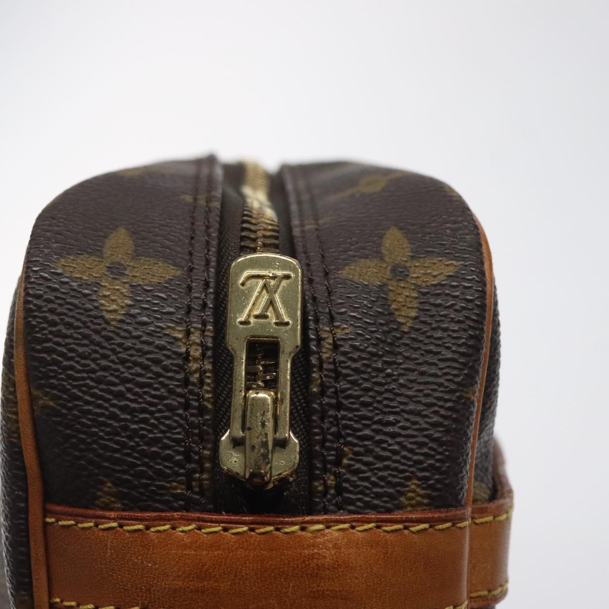 LOUIS VUITTON Monogram Compiegne 28 Clutch Bag M51845 LV Auth am8257