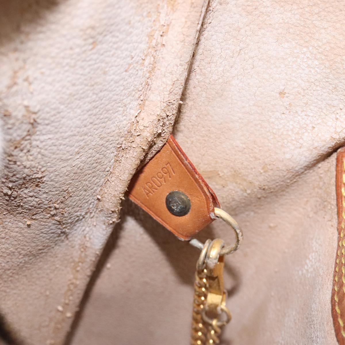 LOUIS VUITTON Monogram Bucket GM Shoulder Bag M42236 LV Auth am8316