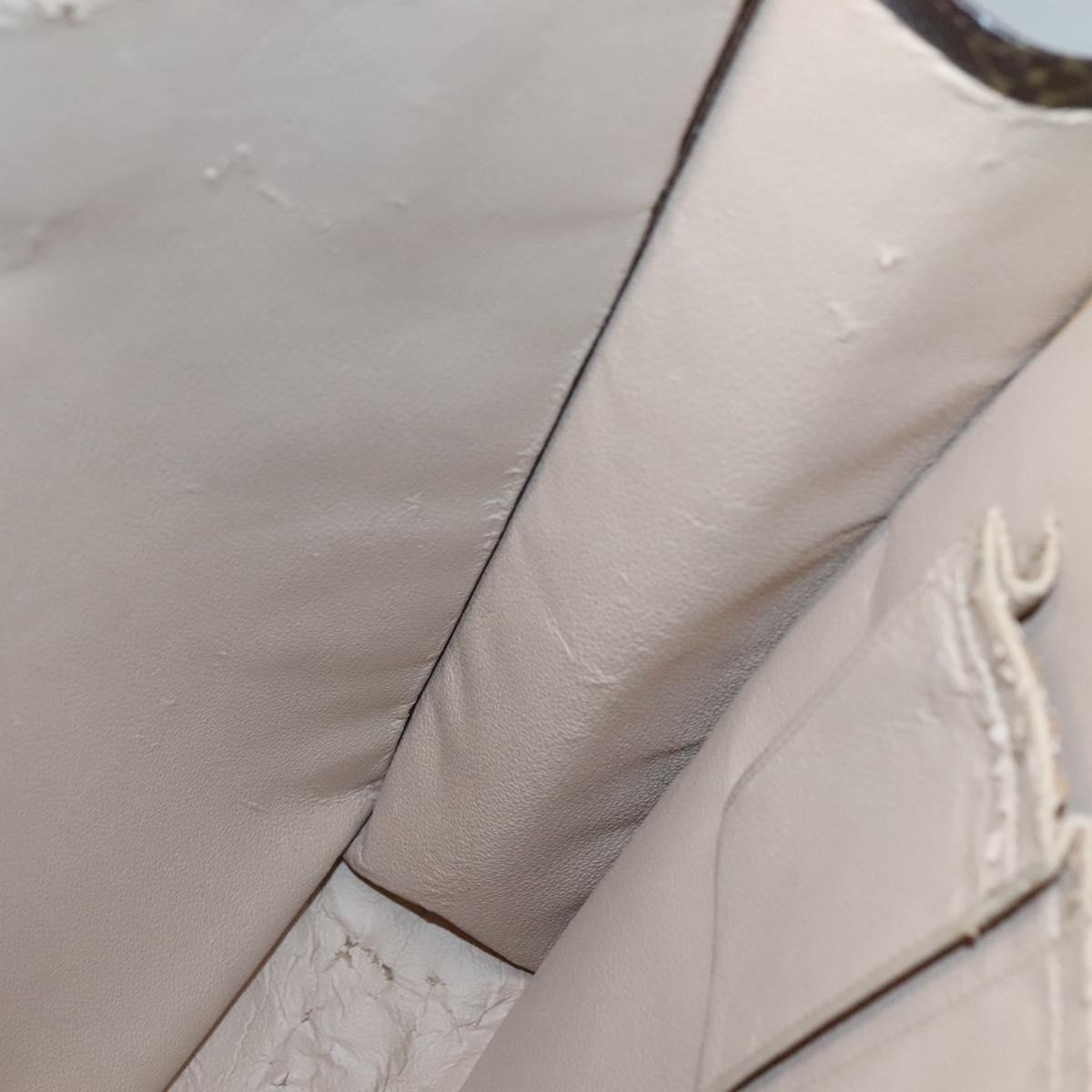 LOUIS VUITTON Monogram Sac Plat Hand Bag M51140 LV Auth am8350