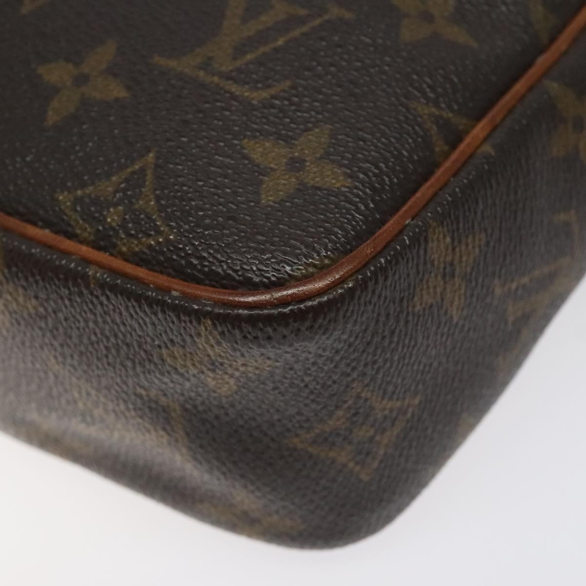LOUIS VUITTON Monogram Compiegne 23 Clutch Bag M51847 LV Auth am8359