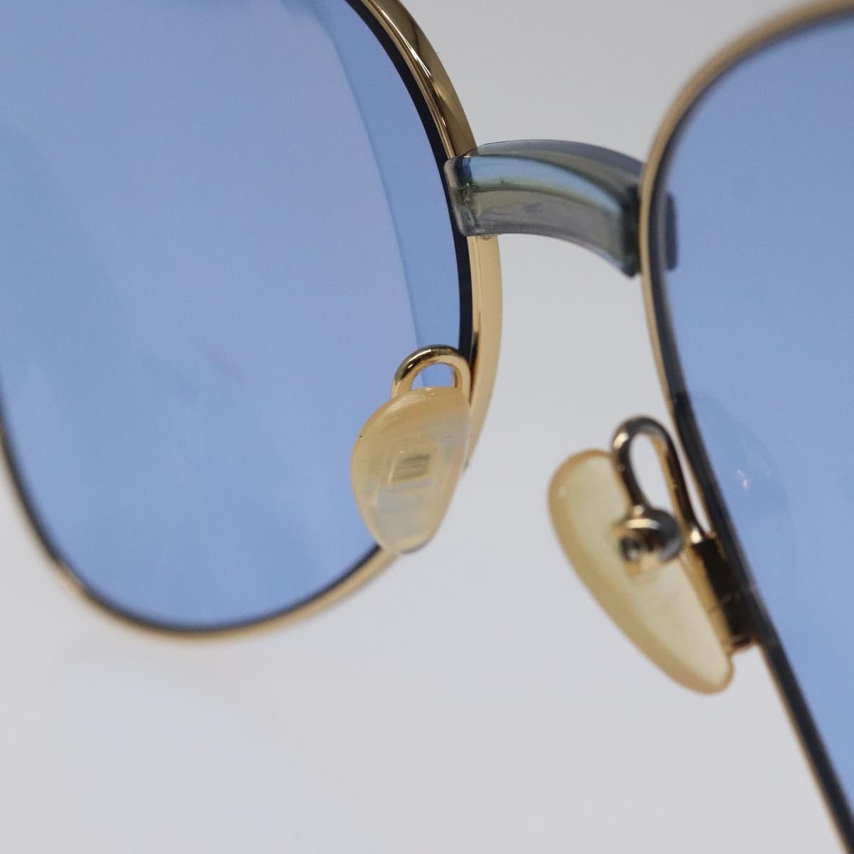 GUCCI Sunglasses plastic Blue Auth am8462