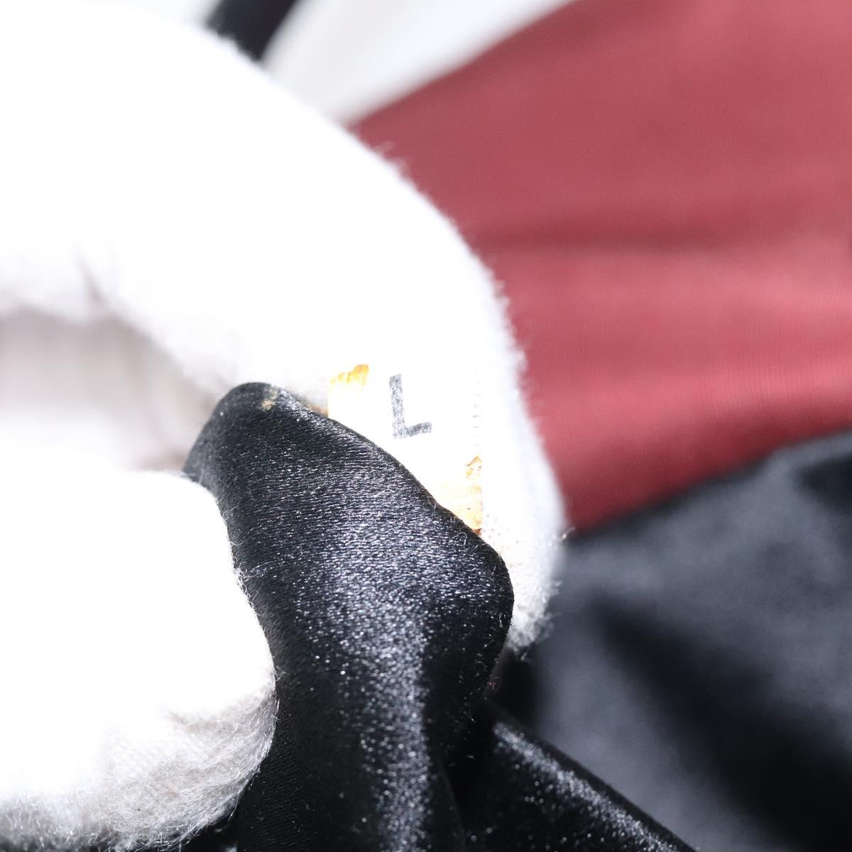 PRADA Hand Bag Nylon Red Auth am8492