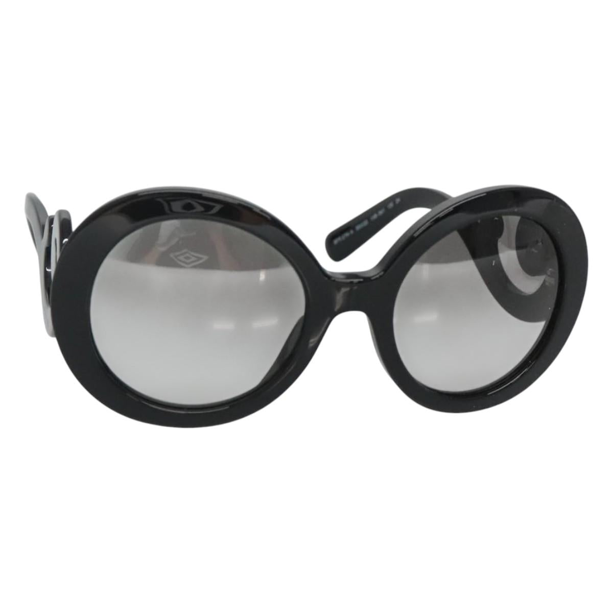 PRADA Sunglasses plastic Black Auth am8519