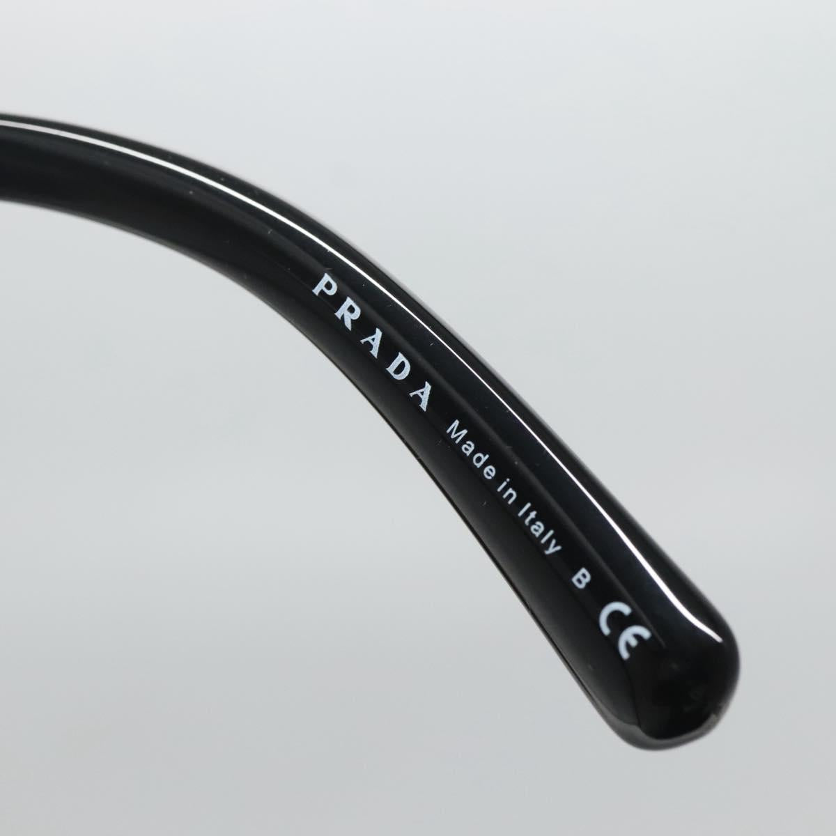 PRADA Sunglasses plastic Black Auth am8519