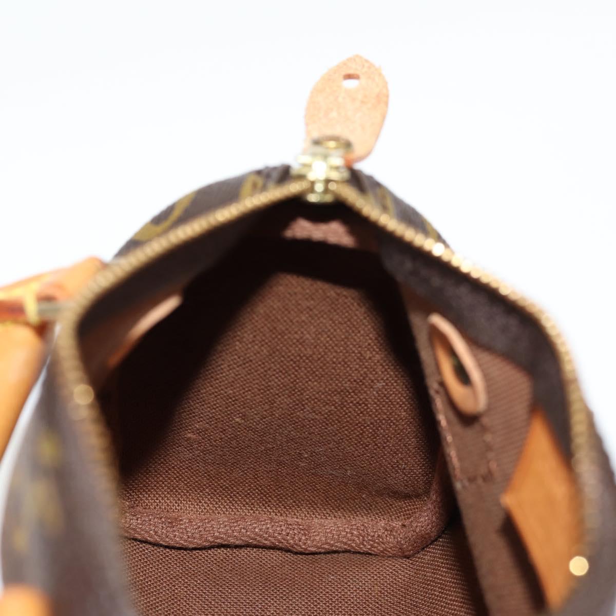 LOUIS VUITTON Monogram Mini Speedy Hand Bag M41534 LV Auth am8561V