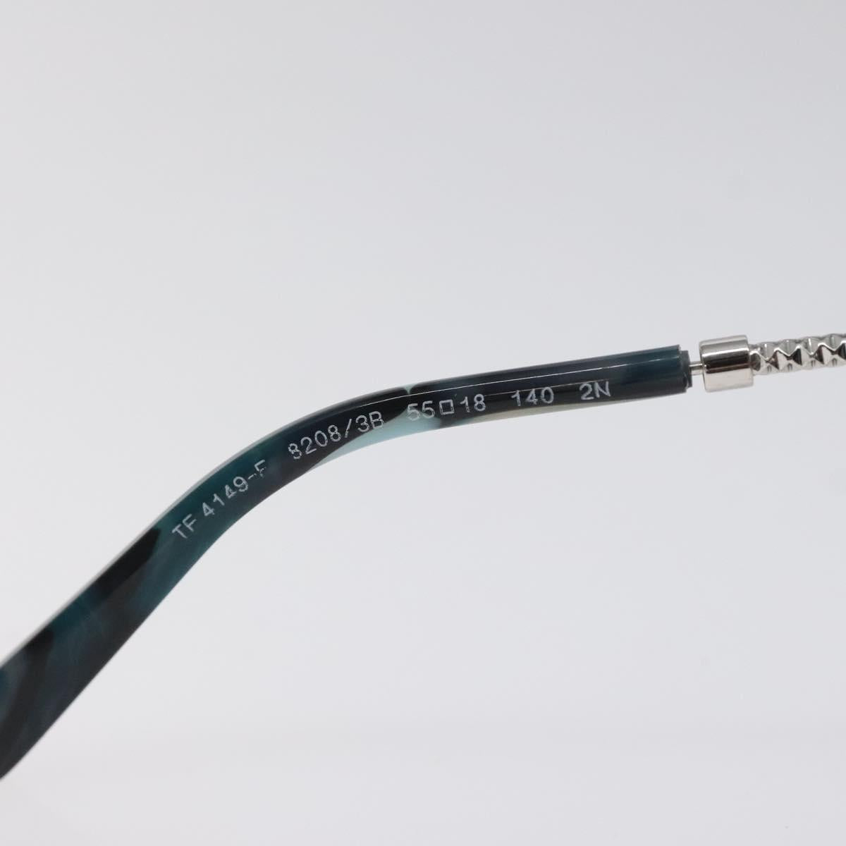 TIFFANY&Co. Sunglasses plastic Blue Auth am8576