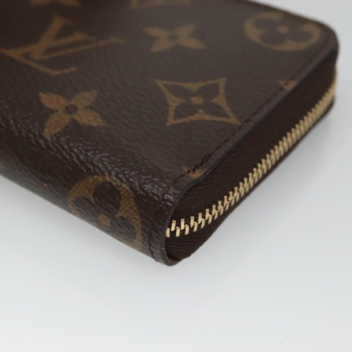 LOUIS VUITTON Monogram Zippy Coin Purse Coin Purse M69301 LV Auth am8585