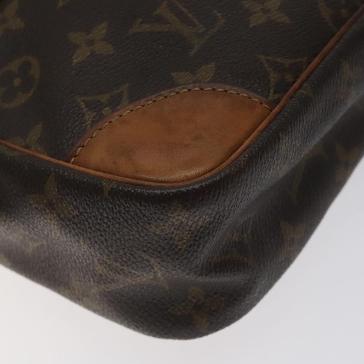 LOUIS VUITTON Monogram Compiegne 28 Clutch Bag M51845 LV Auth am8680