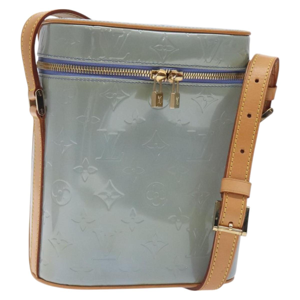 LOUIS VUITTON Monogram Vernis Sullivan Vertical Bag Lavande M91258 Auth am8703