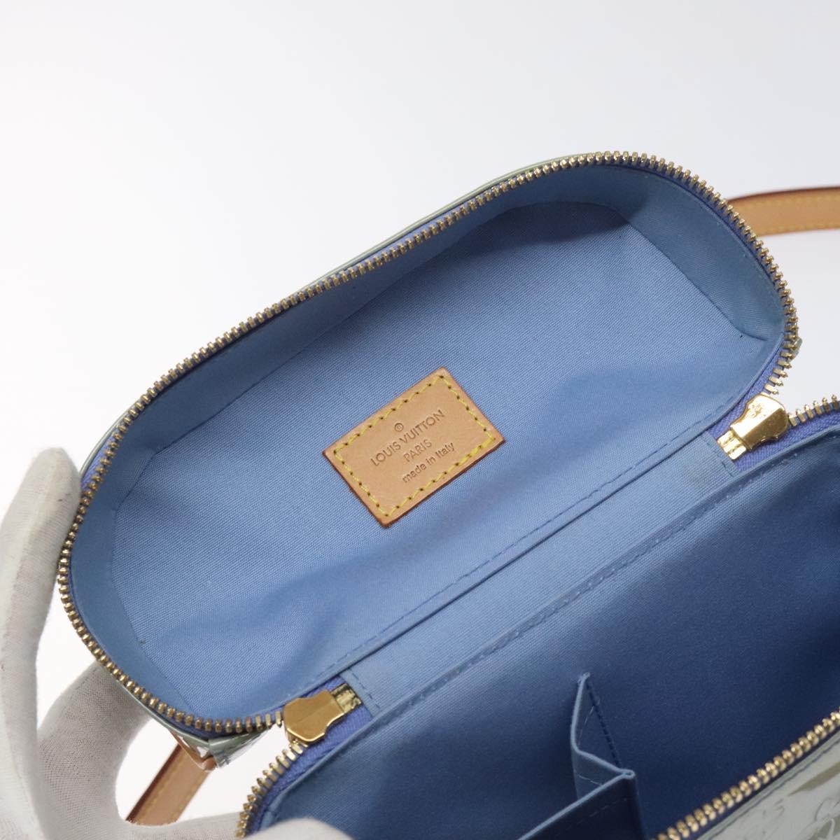 LOUIS VUITTON Monogram Vernis Sullivan Vertical Bag Lavande M91258 Auth am8703