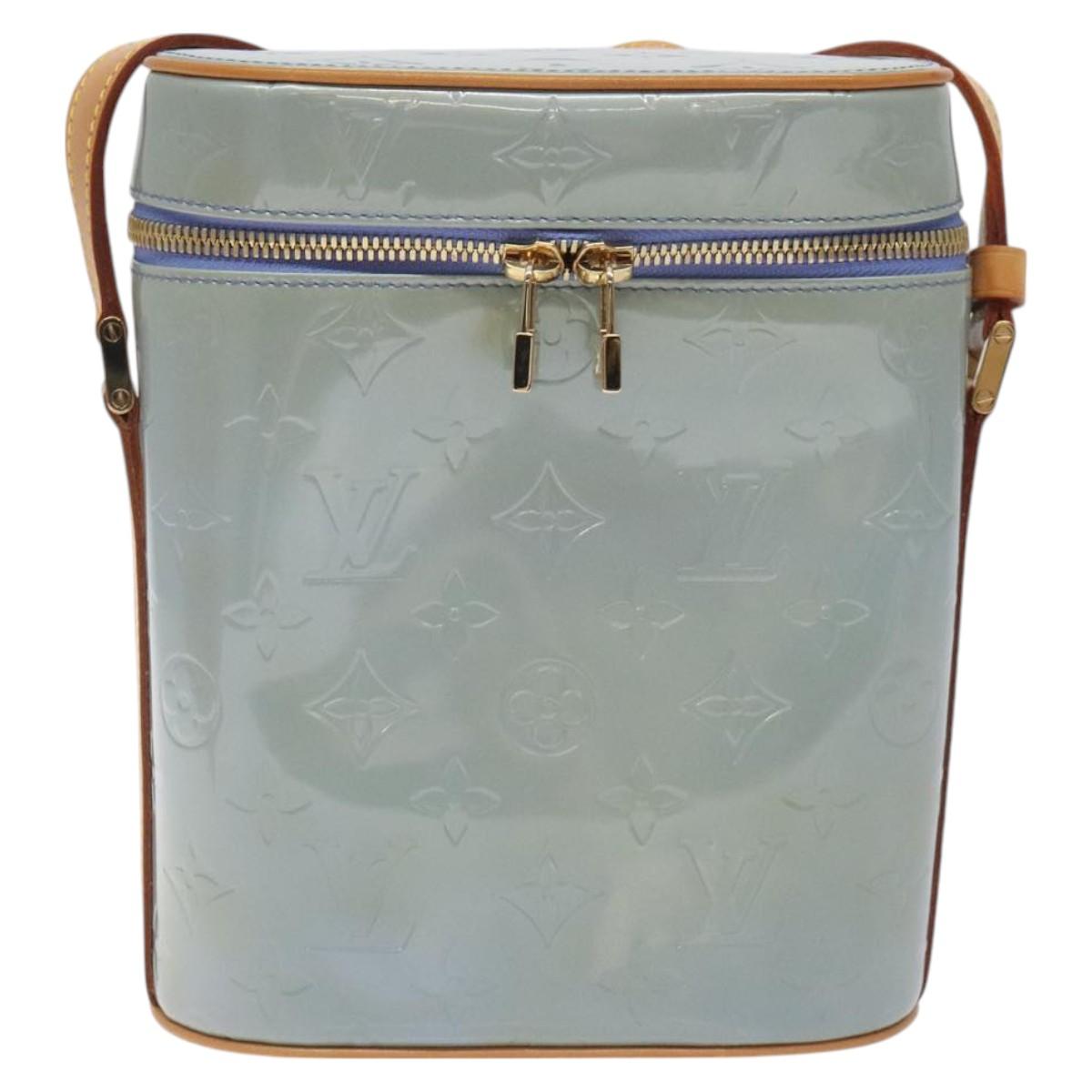 LOUIS VUITTON Monogram Vernis Sullivan Vertical Bag Lavande M91258 Auth am8703