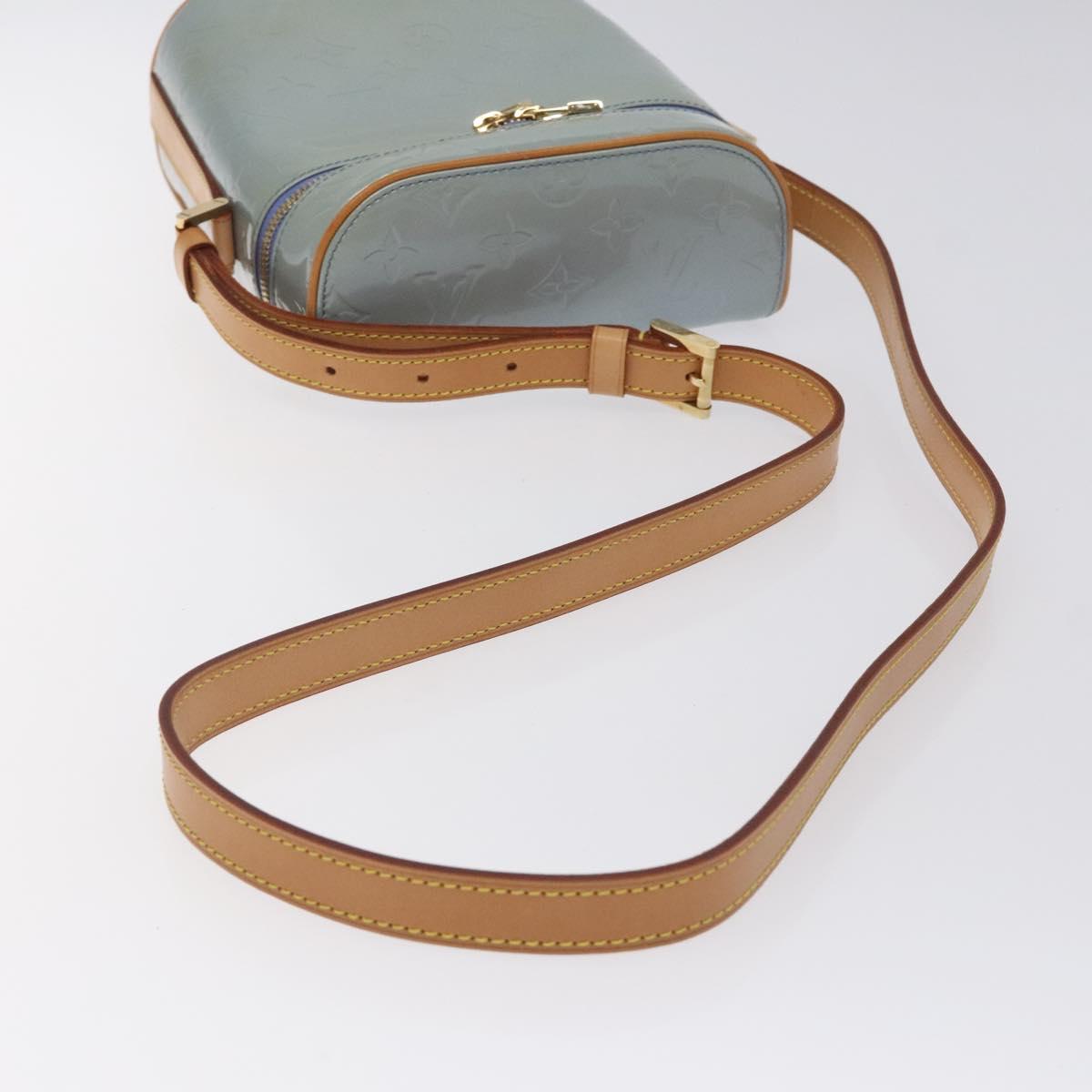 LOUIS VUITTON Monogram Vernis Sullivan Vertical Bag Lavande M91258 Auth am8703