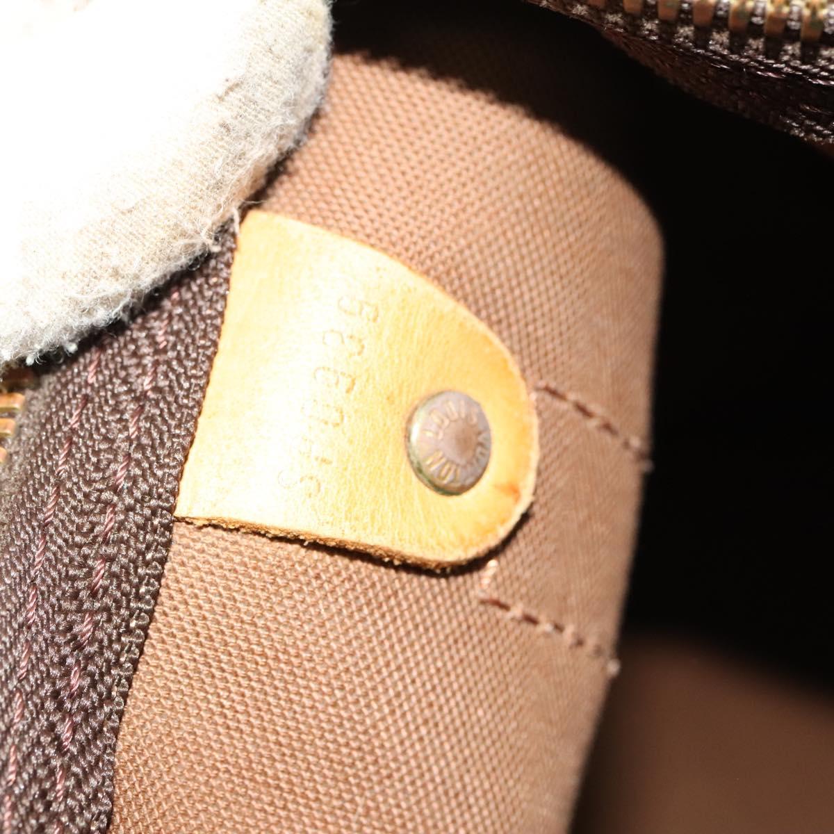 LOUIS VUITTON Monogram Keepall Bandouliere 50 Boston Bag M41416 LV Auth am8704