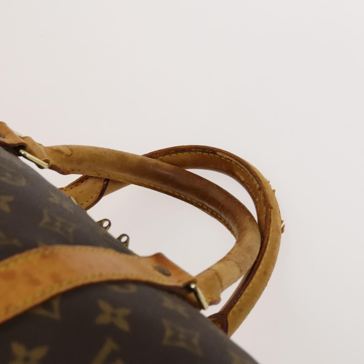 LOUIS VUITTON Monogram Keepall Bandouliere 50 Boston Bag M41416 LV Auth am8704