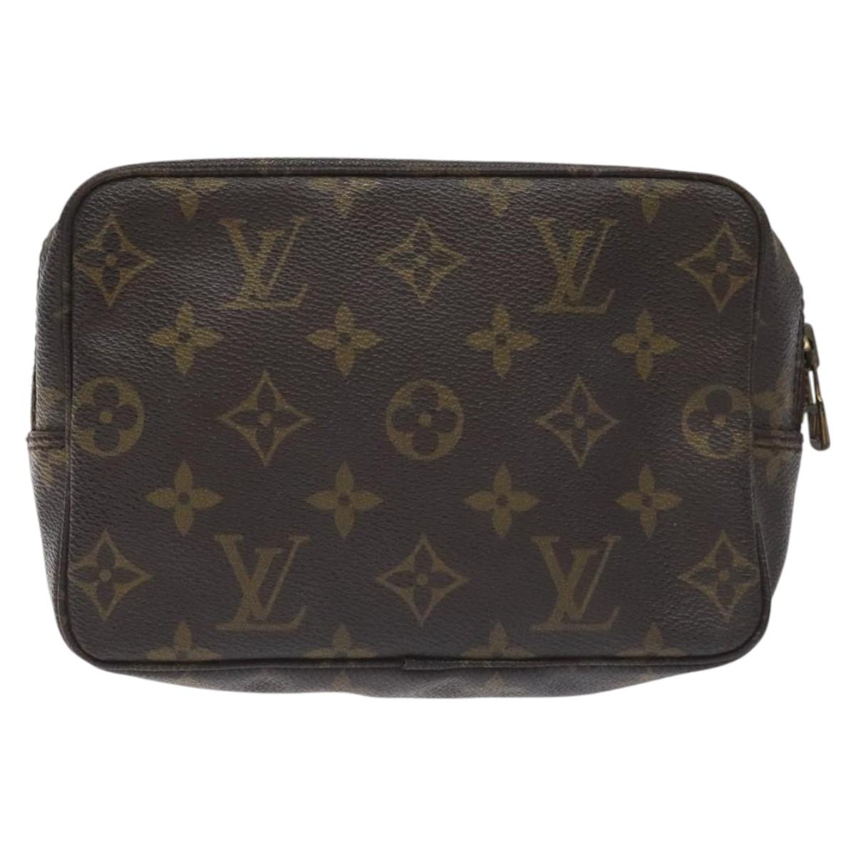LOUIS VUITTON Monogram Trousse Toilette 18 Pouch M47526 LV Auth am8748