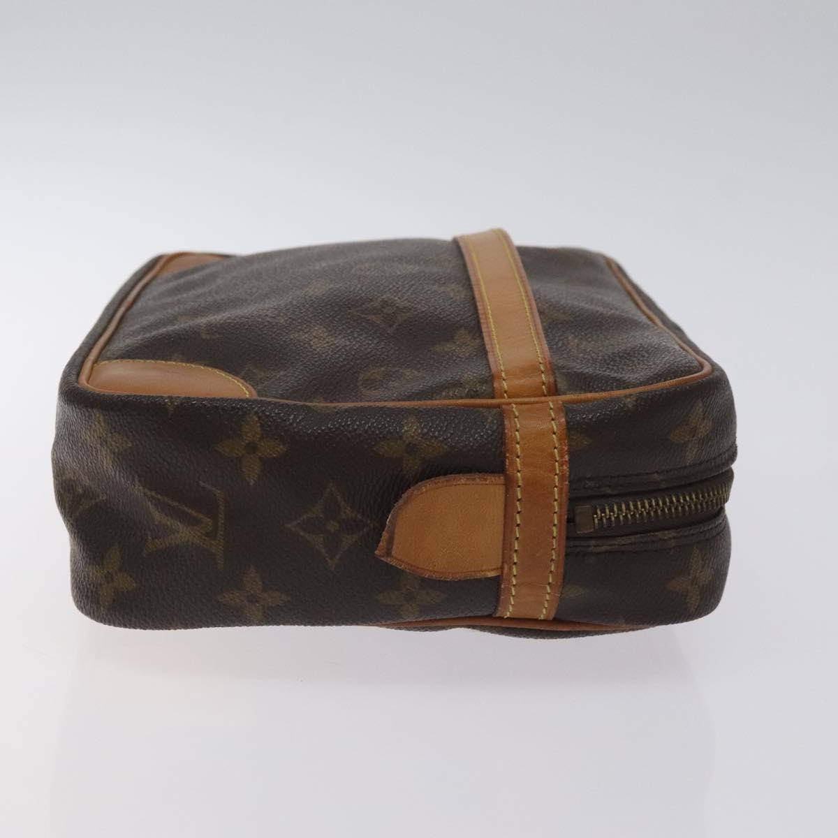 LOUIS VUITTON Monogram Compiegne 28 Clutch Bag M51845 LV Auth am8752