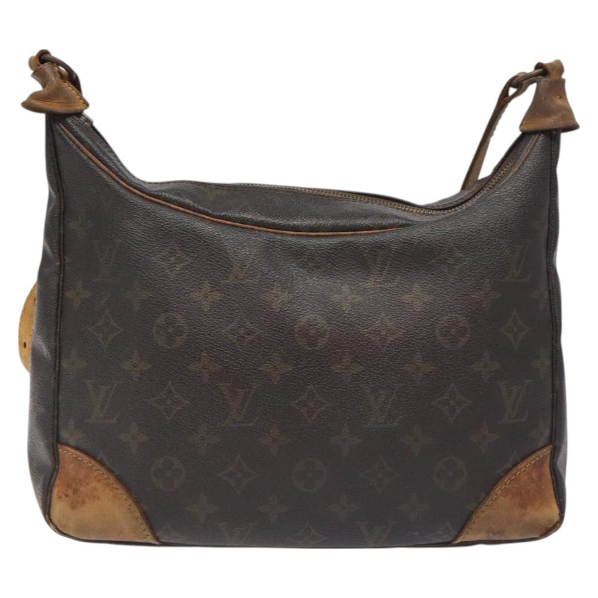 LOUIS VUITTON Monogram Boulogne 30 Shoulder Bag M51265 LV Auth am8753