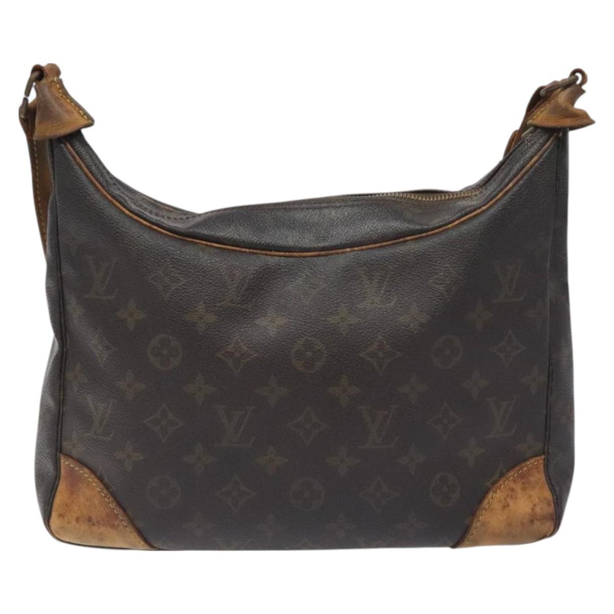 LOUIS VUITTON Monogram Boulogne 30 Shoulder Bag M51265 LV Auth am8753