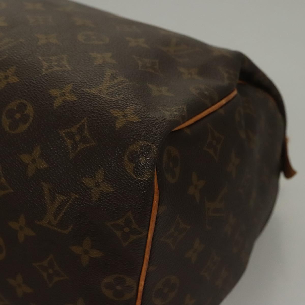 LOUIS VUITTON Monogram Speedy 40 Hand Bag M41522 LV Auth am8754