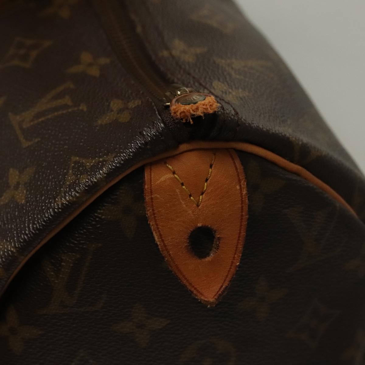 LOUIS VUITTON Monogram Speedy 40 Hand Bag M41522 LV Auth am8754