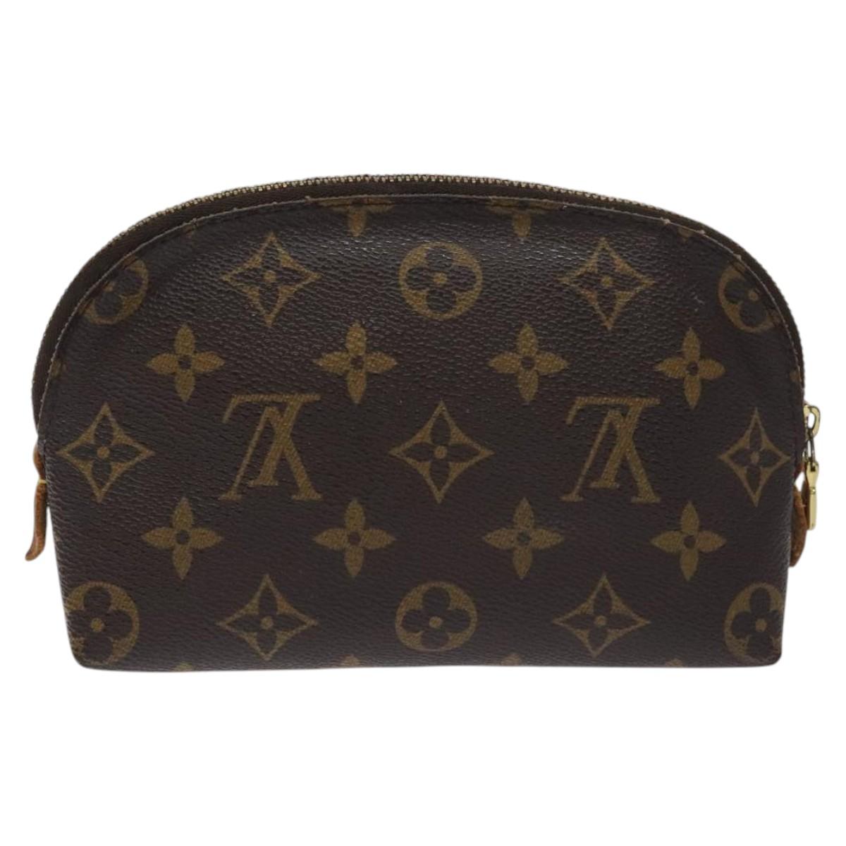 LOUIS VUITTON Monogram Pochette Cosmetic PM Pouch M43998 LV Auth am8784