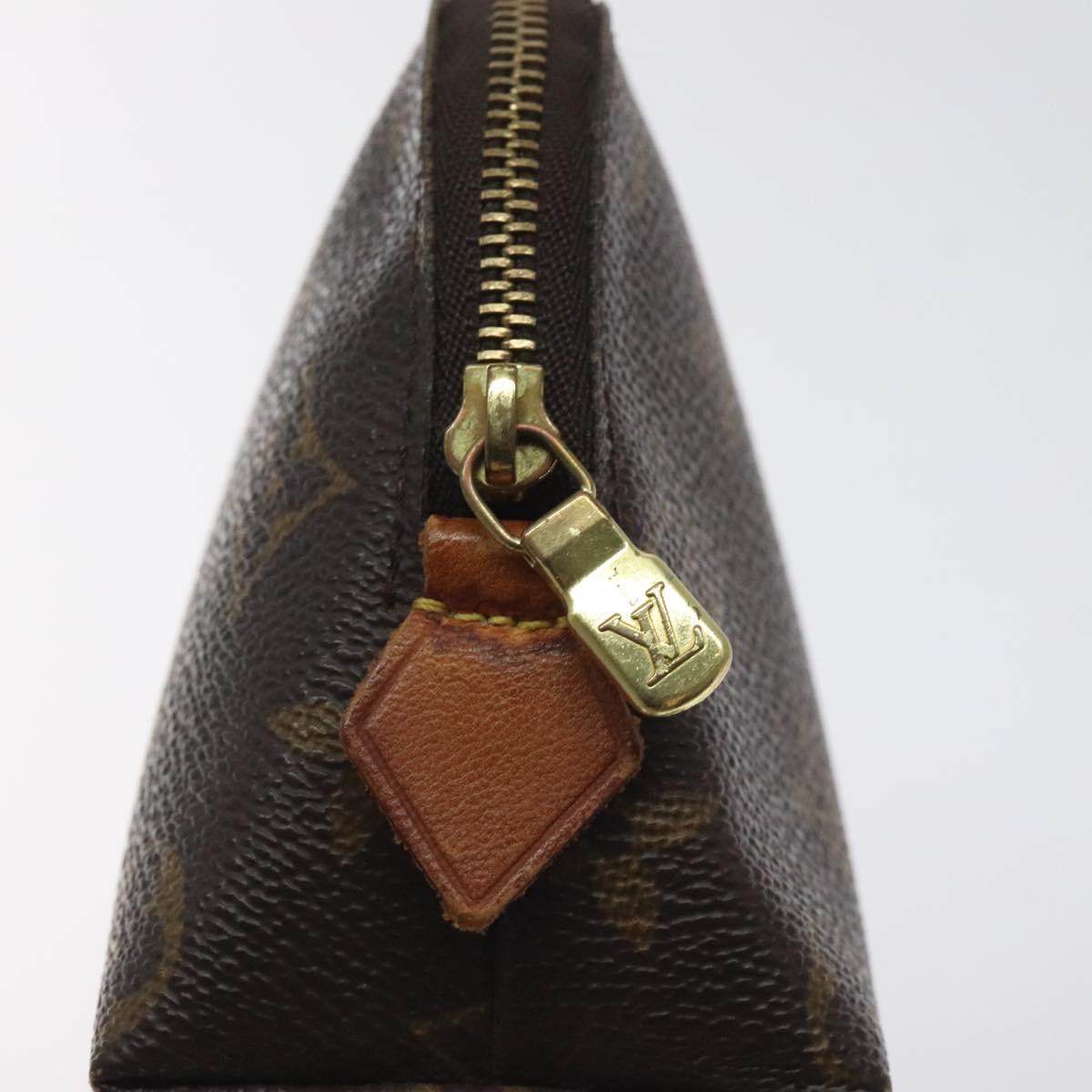 LOUIS VUITTON Monogram Pochette Cosmetic PM Pouch M43998 LV Auth am8785