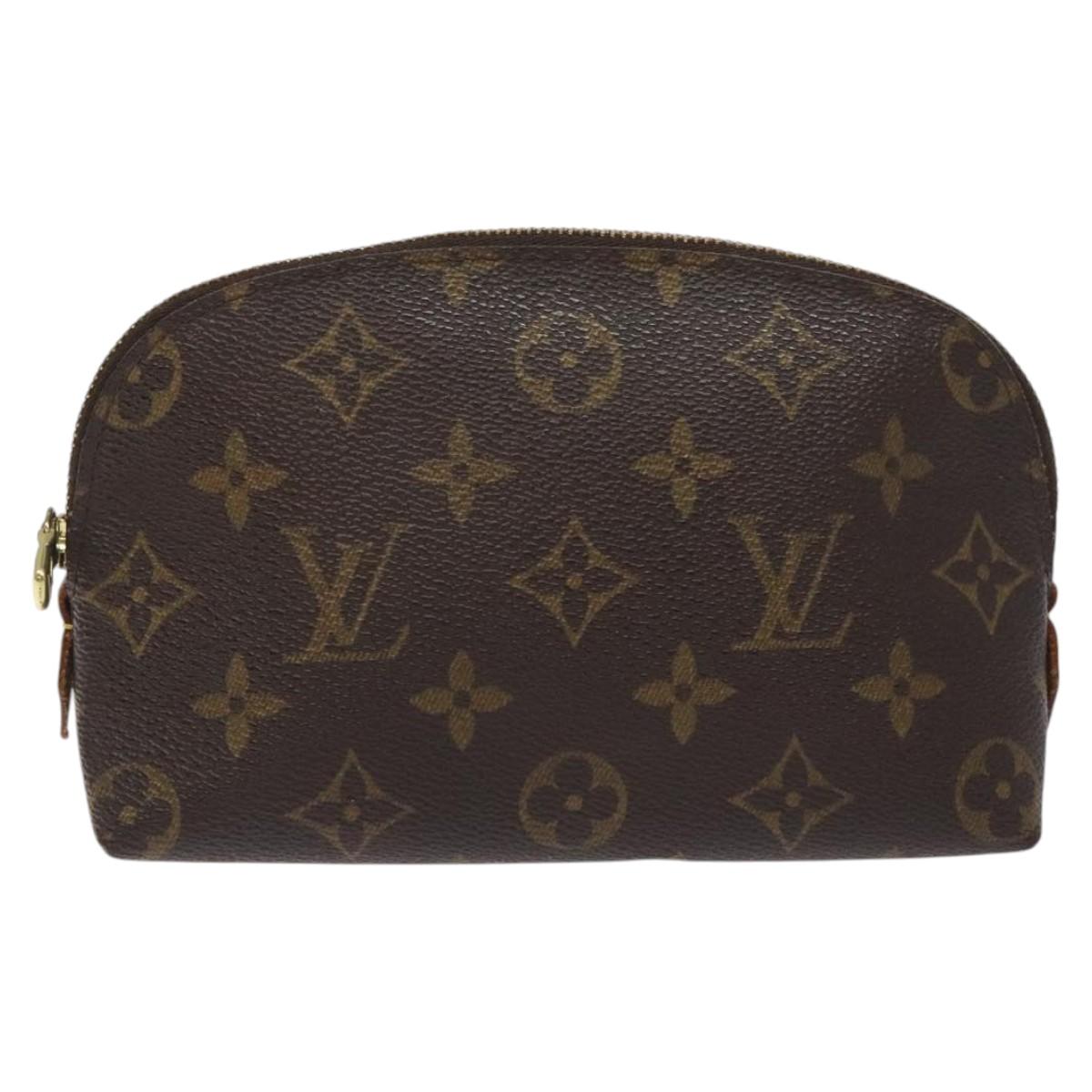 LOUIS VUITTON Monogram Pochette Cosmetic PM Pouch M43998 LV Auth am8785