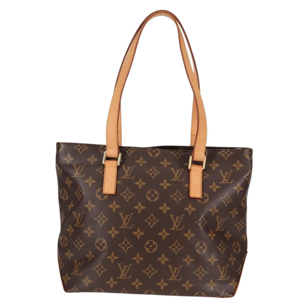 LOUIS VUITTON Monogram Cabas Piano Tote Bag M51148 LV Auth am8800V