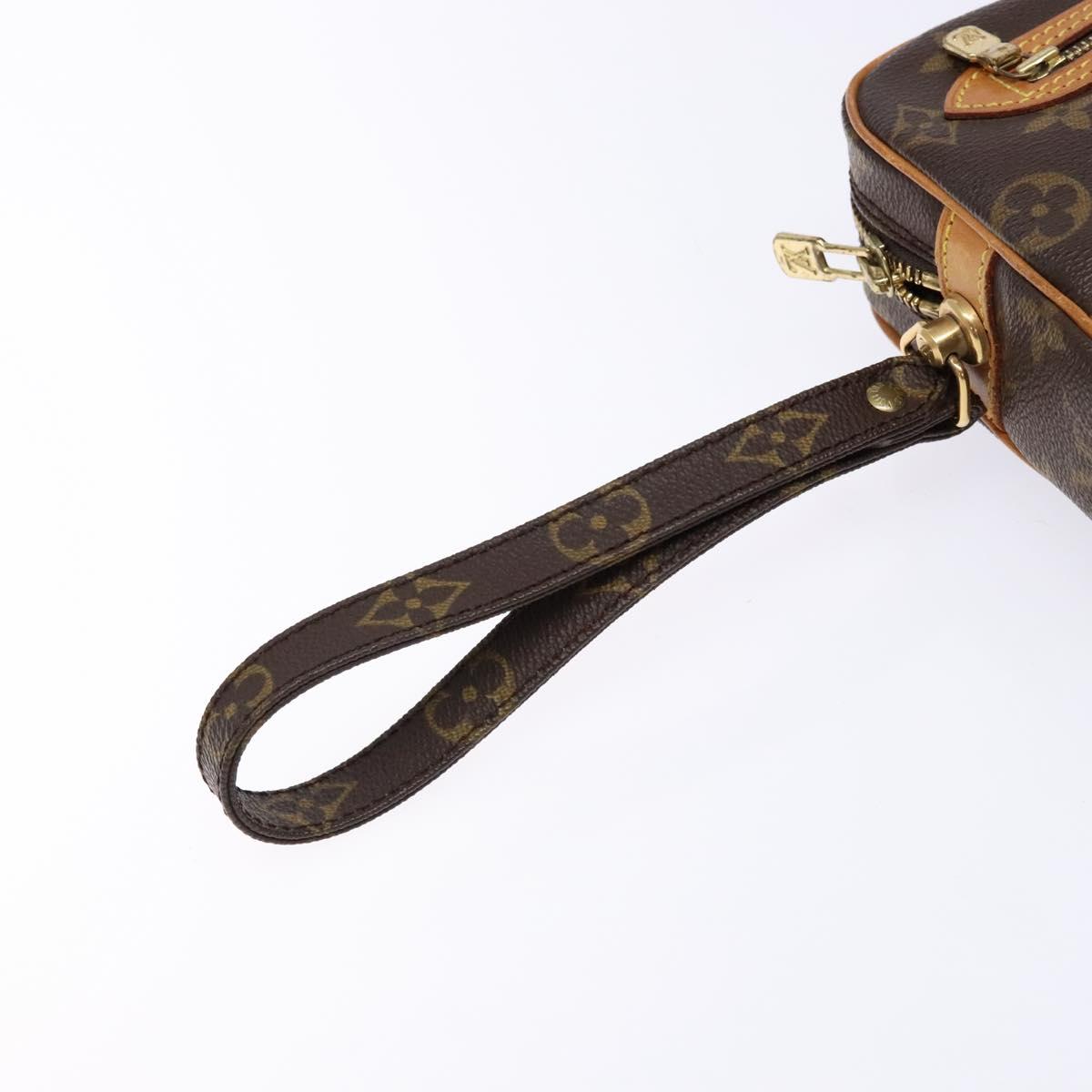 LOUIS VUITTON Monogram Marly Dragonne GM Clutch Bag M51825 LV Auth am8858
