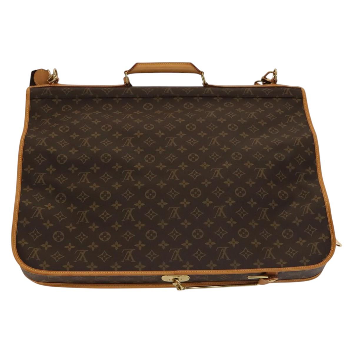 LOUIS VUITTON Monogram Portable Cabin Garment Cover M23420 LV Auth am8862