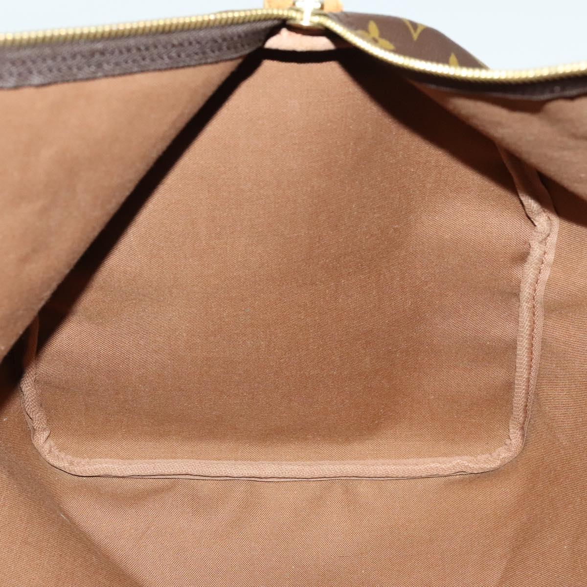 LOUIS VUITTON Monogram Keepall 55 Boston Bag M41424 LV Auth am8907