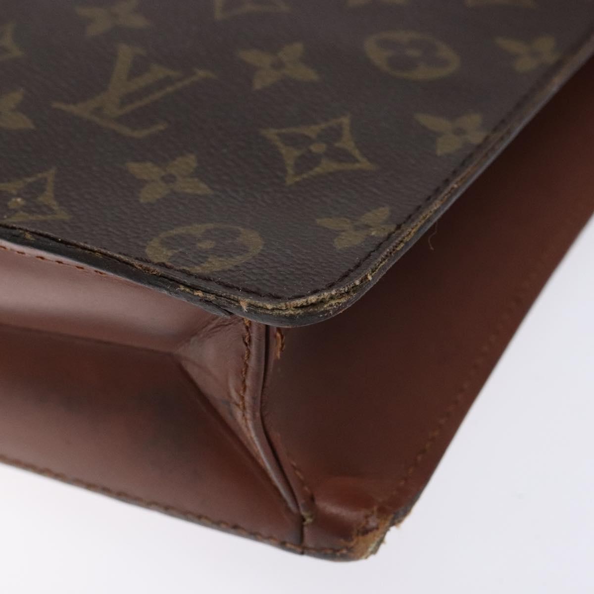 LOUIS VUITTON Monogram Porte Documents Bandouliere Bag M53338 LV Auth am8908