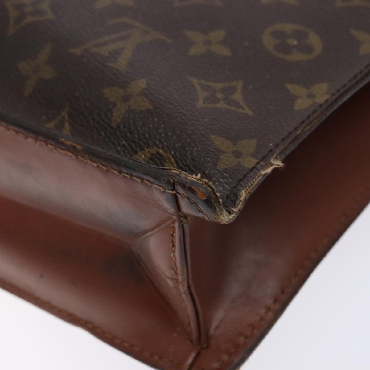 LOUIS VUITTON Monogram Porte Documents Bandouliere Bag M53338 LV Auth am8908
